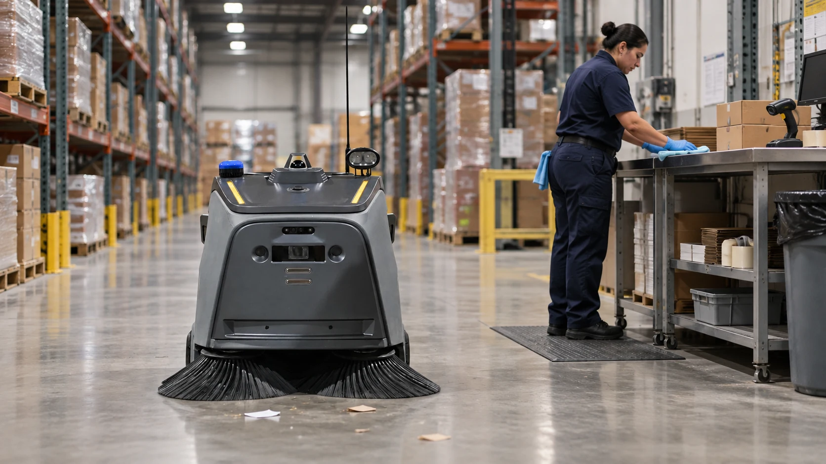 Come i robot di pulizia aumentano la capacità di servizio per le aziende di pulizia commerciali